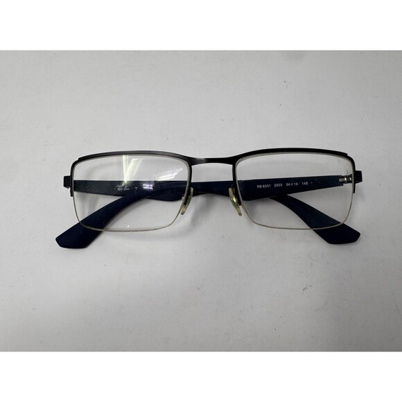 Ray-Ban RB6331 Eyeglass Frames Only 54-19-145 Half Rim Black 2503 main image 4